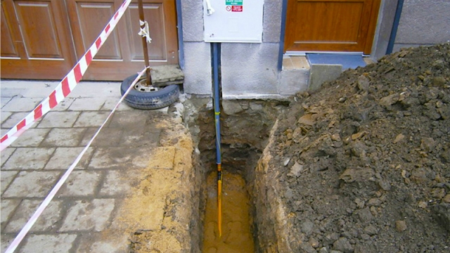 Vytyčení plynárenských sítí