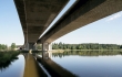 Most přes rybník Koberný  v km 87,500 na dálnici D3 Tábor – Veselí nad Lužnicí