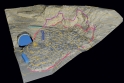 Sanace sesuvu na silnici I/35 u tunelu 
Hřebeč – 3D model sesuvného území, 
vytvořený ze zaměření laserovým skenerem
